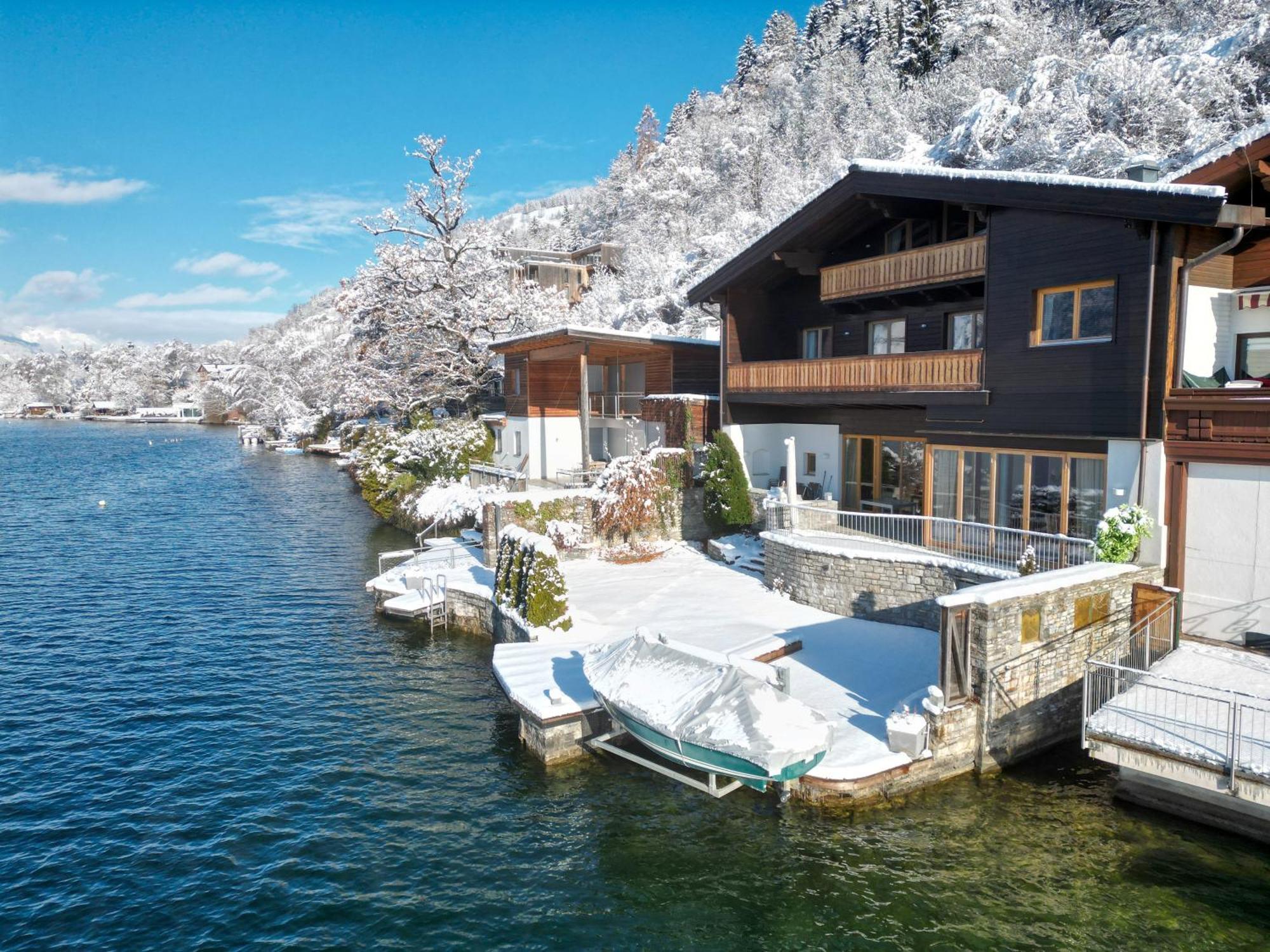 Finest Lakeside Villa Zell Am See By All In One Apartments Erlberg Eksteriør billede